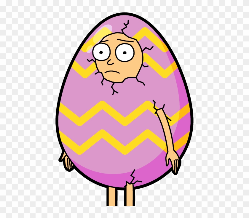 Easter Egg Morty Pocket Mortys Egg Morty Fan Art Full Size PNG