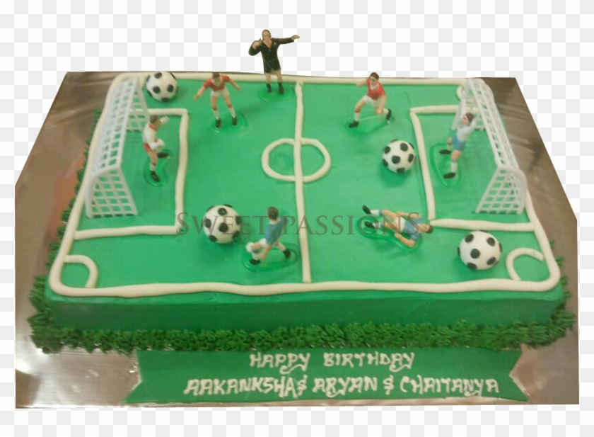 Football Field Cake - Football Ground Cake Design #901976