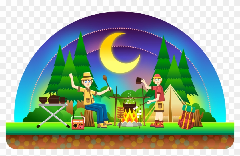 Free - Camping Images Clip Art #901993