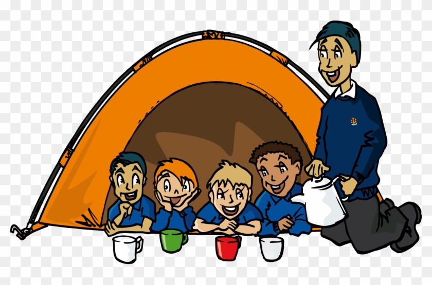 Boys Brigade Camping Cartoon #902013