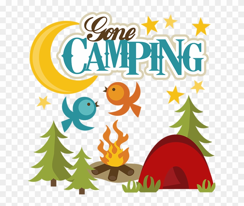 Gone Camping Svg File For Scrapbooking Camping Svgs - Camping Scrapbook Clipart #902017