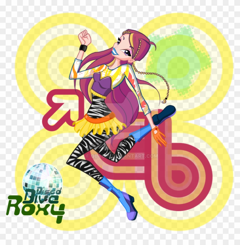 Disco Diva Roxy By Qba016 Disco Diva Roxy By Qba016 - Winx Club Roxy Disco #902053