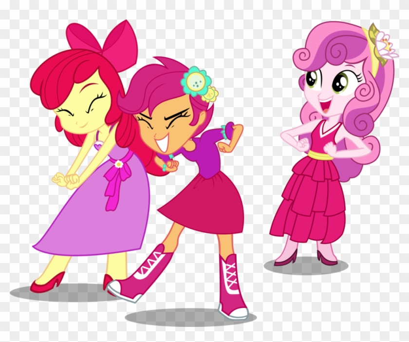 Eg Cutie Mark Crusaders - My Little Pony Apple Bloom Equestria Girls #902051