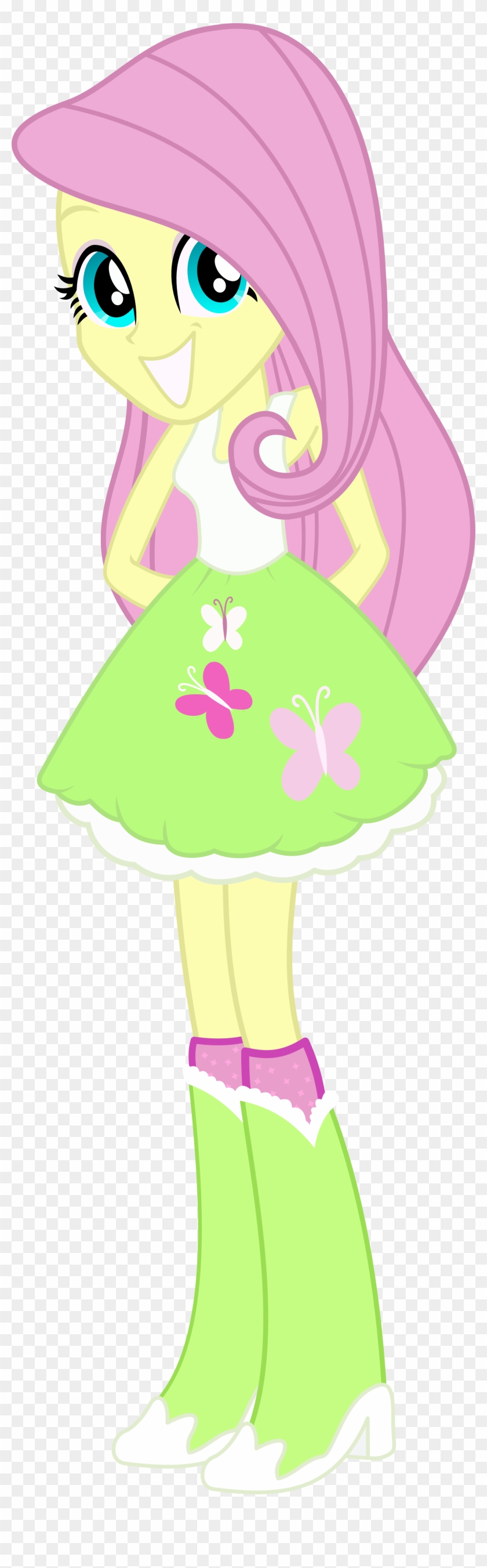 Show Jumping - Draw Fluttershy Equestria Girls #902104