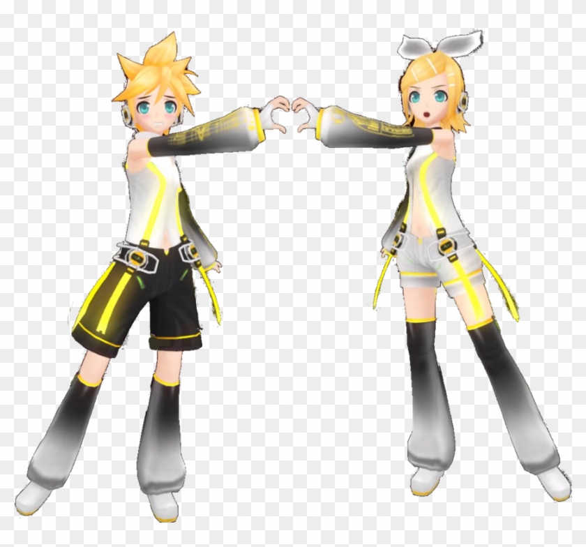 Project Diva F Rin Len Append By Nekofred - Len And Rin Project Diva #902184