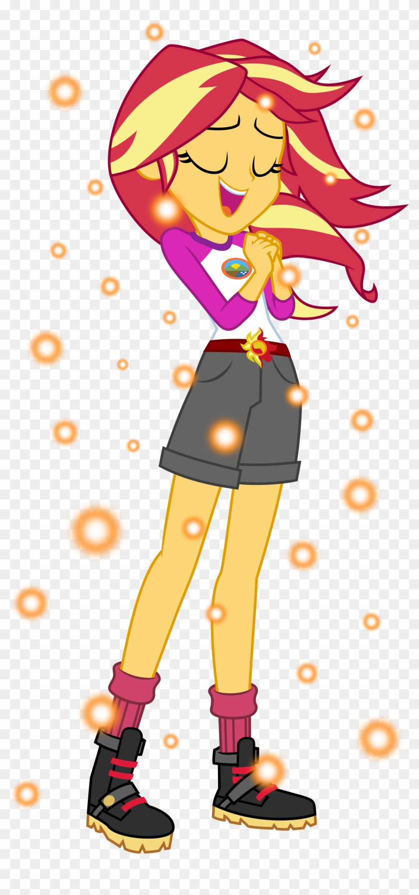 Mlp - Eg - Loe - Embrace The Magic - Vector By Electricgame - Sunset Shimmer Embrace The Magic #902207