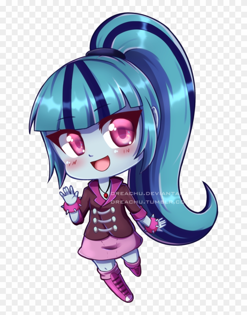 Sonata Dusk Chibi By Dreachu - Fan Art #902238