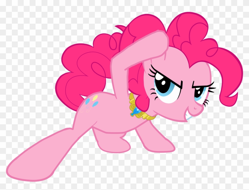 Mlp Pinkie Pie Powersliding Vector Laughter By Ramseybrony17 - Pinkie Pie Element Of Laughter #902282