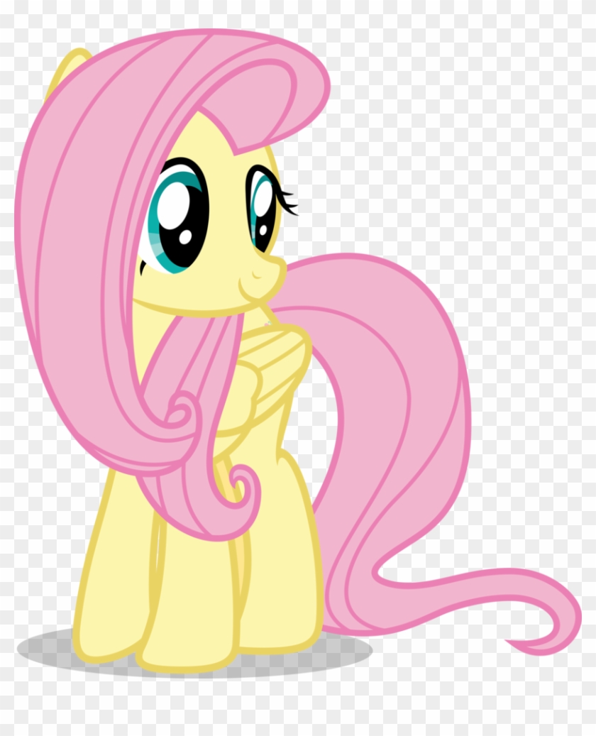 Mlp Fim Fluttershy Vector - Fluttershy Vector #902285