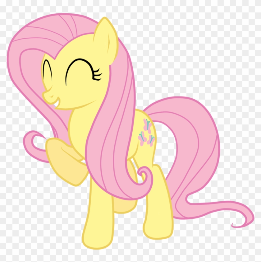 Free Fluttershy Deviantart - My Little Pony Fluttershy Happy #902304