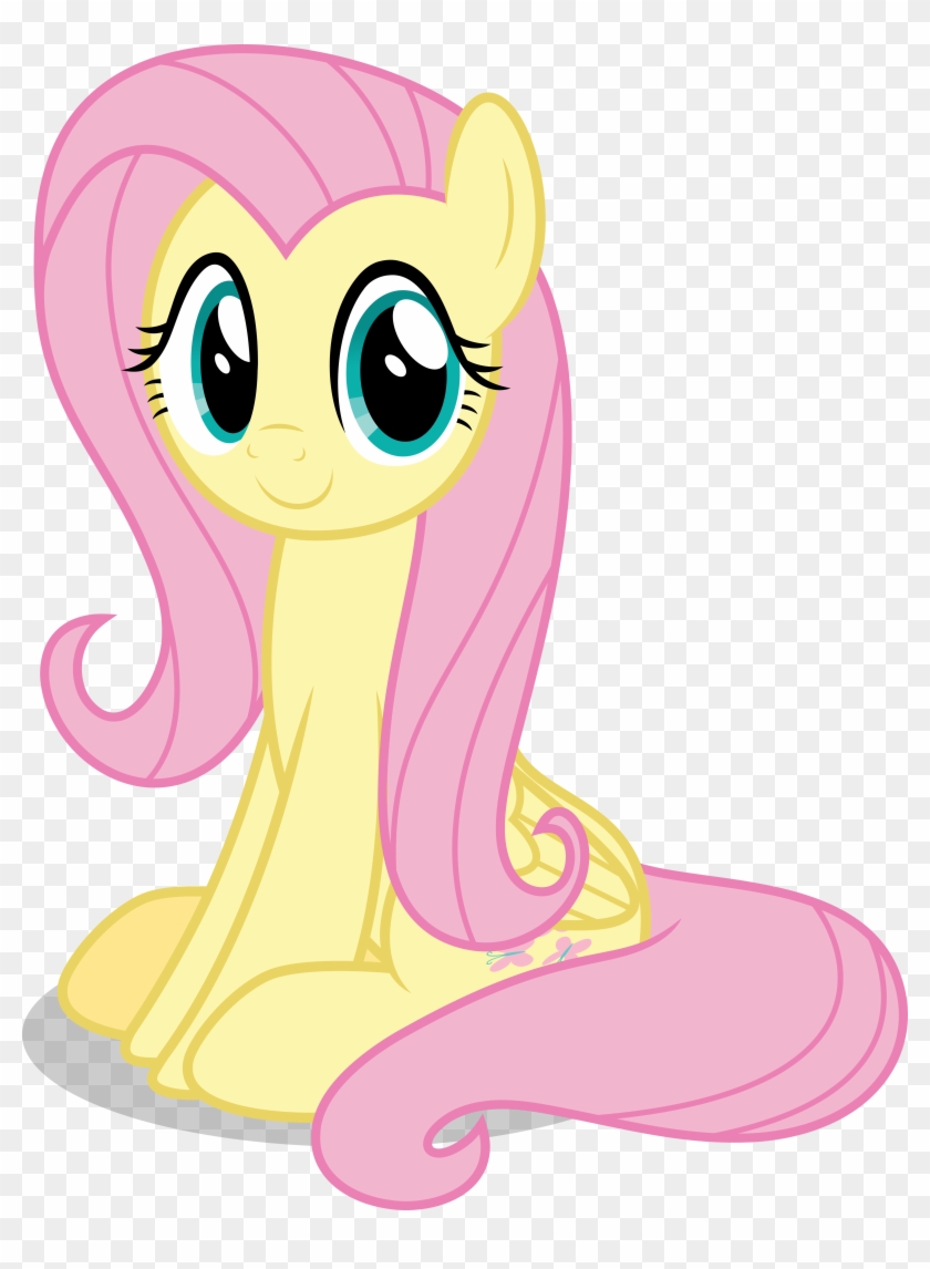 Mlp Fim Fluttershy Vector - Mlp Fim Fluttershy Vector #902308