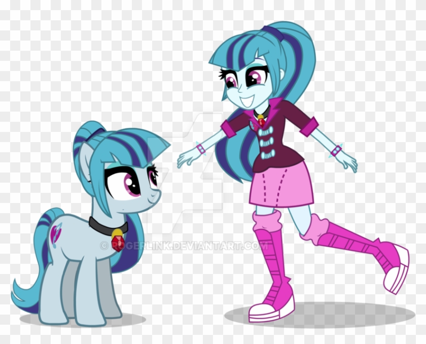 Sonata Dusk Pony And Human By Rogerlink - Pony #902309