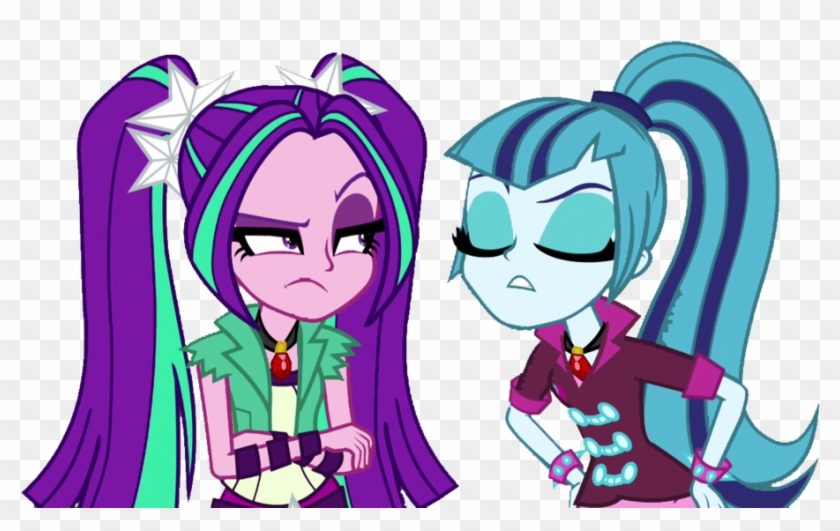 Aria Blaze/sonata Dusk By On Deviantart - My Little Pony Equestria Girls Rarity #902313