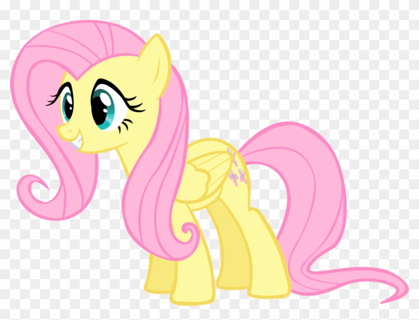 Fluttershy Vector One By Lilcinnamon-d48 - Mlp Fim Fluttershy Vector #902325