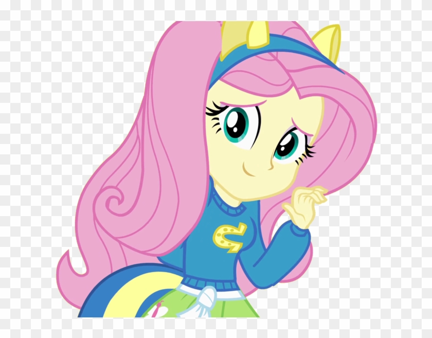 Fluttershy Equestria Girls Vector By Sugarilicious - Fluttershy Hugs Equestria Girls #902346