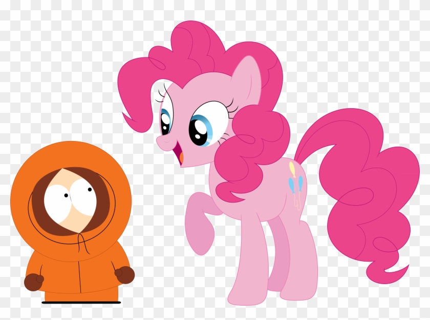 Pinkie Pie Meets Kenny By Porygon2z Pinkie Pie Meets - Pinkie Pie And South Park #902357