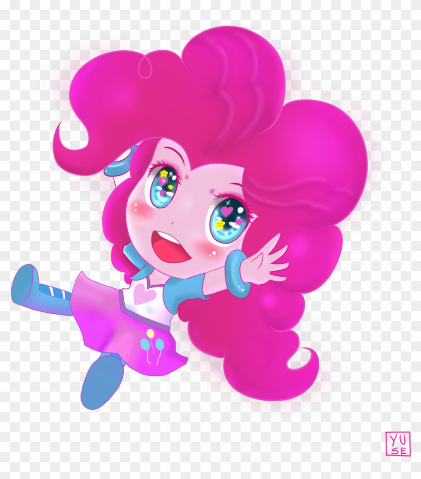 Stunning Pinkie The Chibi Style By Minusclass With - Equestria Chibi Girls Pinkie Pie #902360