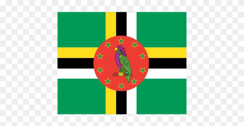 Dominica - Country Flags With Purple #902378