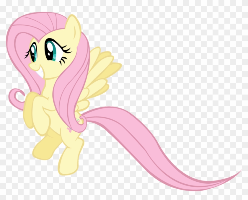 Mlp Fluttershy Happy Vector Download - Fluttershy Vector Happy #902393