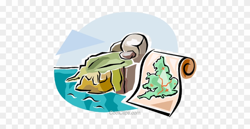 Lands End Royalty Free Vector Clip Art Illustration - Clip Art #902394