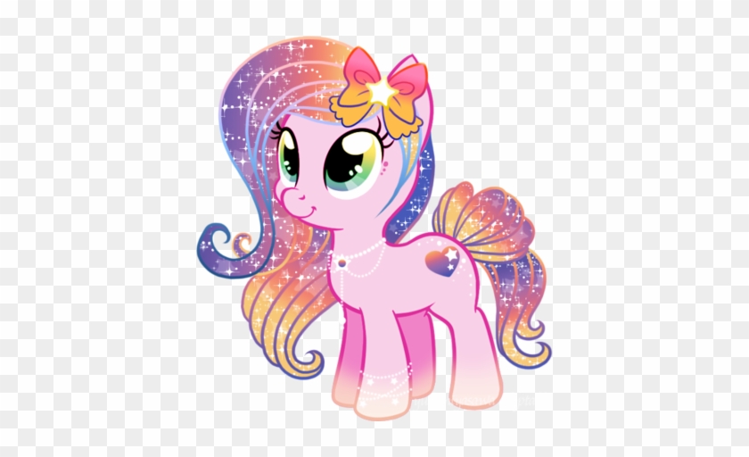 Star Glitter Mane Pony Adoptable Closed By Kingphantasya - My Little Pony Princess Fluttershy #902401