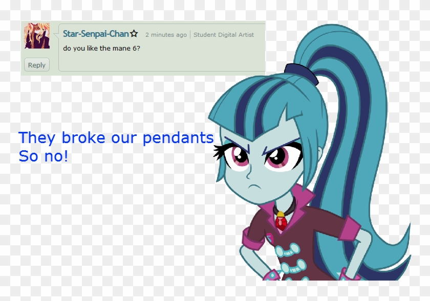 Ask Me 7 By The Real Sonata Dusk - My Little Pony: Equestria Girls - Rainbow Rocks #902424