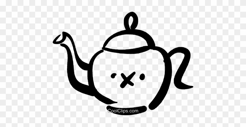 Teapot Royalty Free Vector Clip Art Illustration - Teapot Royalty Free Vector Clip Art Illustration #902507