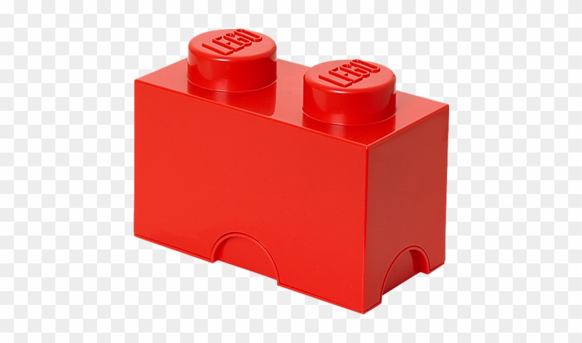 Legos Clipart Briks - Lego Storage Brick 2 - Bright Red #902524