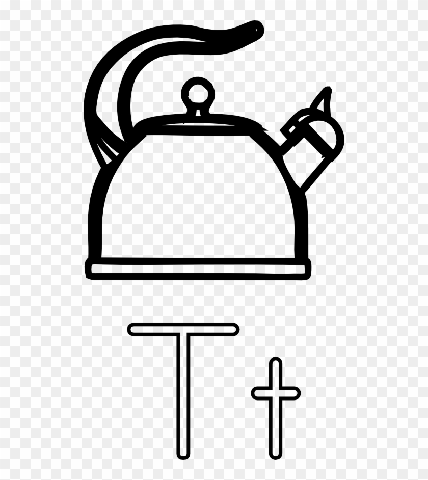 T Is For Teapot - Kettle Coloring Page #902529
