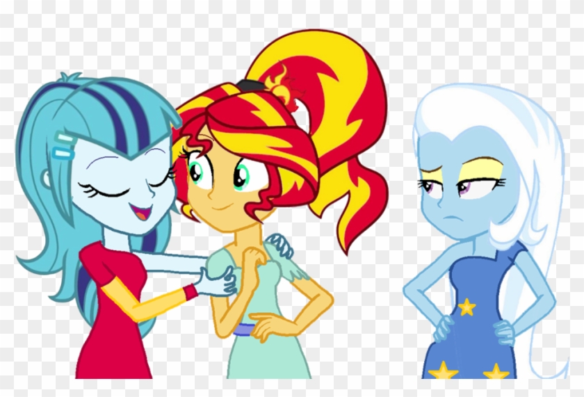 Equestria Girls, Lesbian, Safe, Shipping, Sonata Dusk, - My Little Pony: Friendship Is Magic #902597