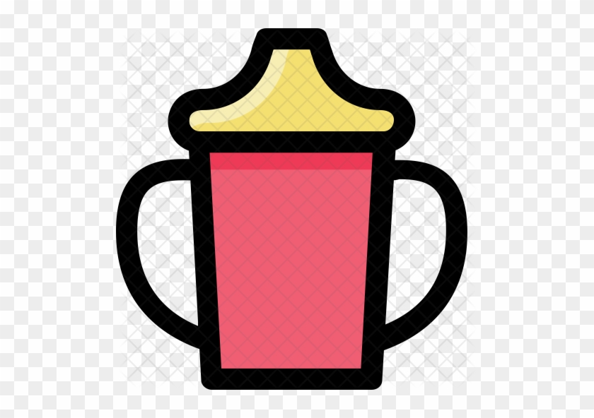 Milk Cup Icon - Sippy Cup Clip Art #902708