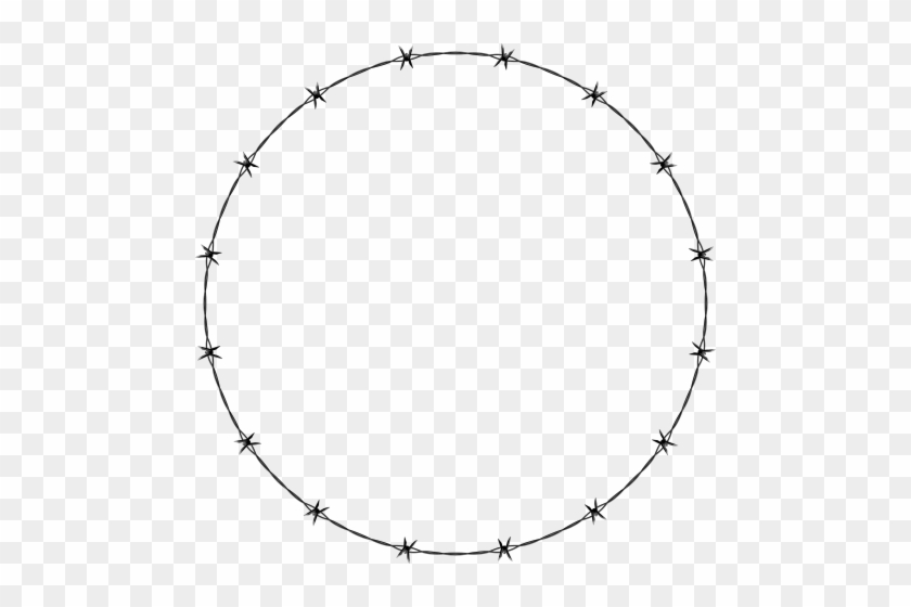Free Png Barbwire Png Images Transparent - Barbed Wire Circle Png #902740