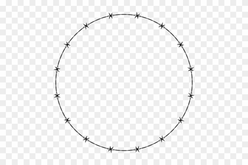 Free Png Barbwire Png Images Transparent - Barbed Wire Circle Png #902740