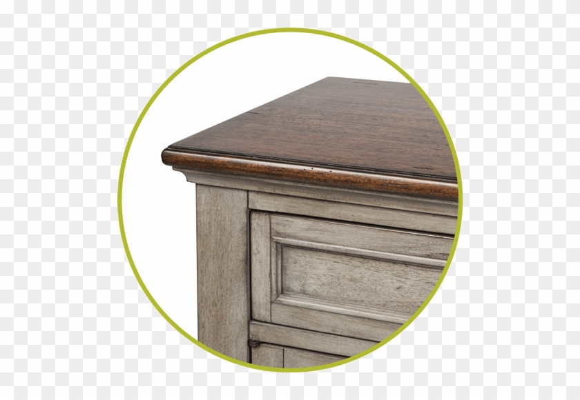 Solid Wood Edge Top - Solid Wood #902851