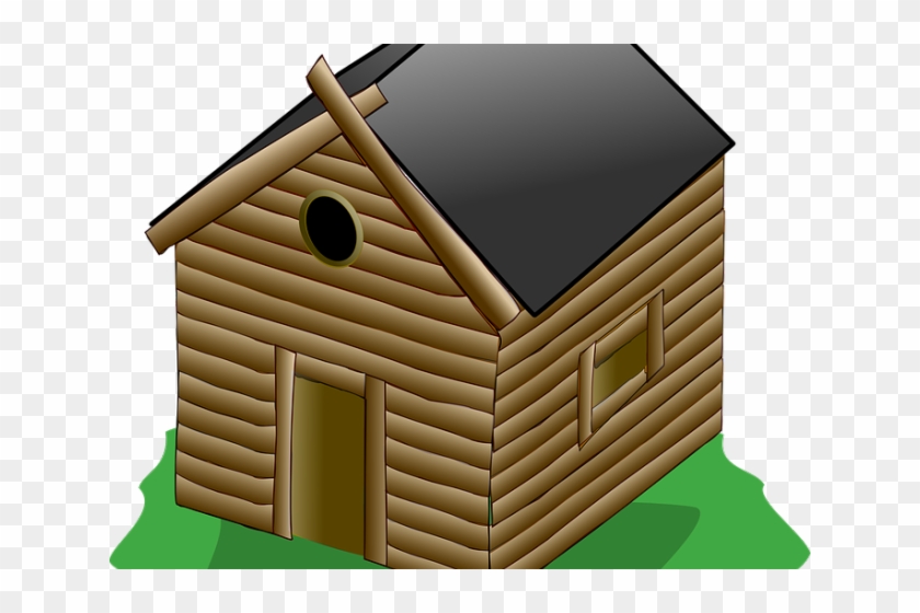 Hut Clipart Wooden Hut - Home Clip Art #902905