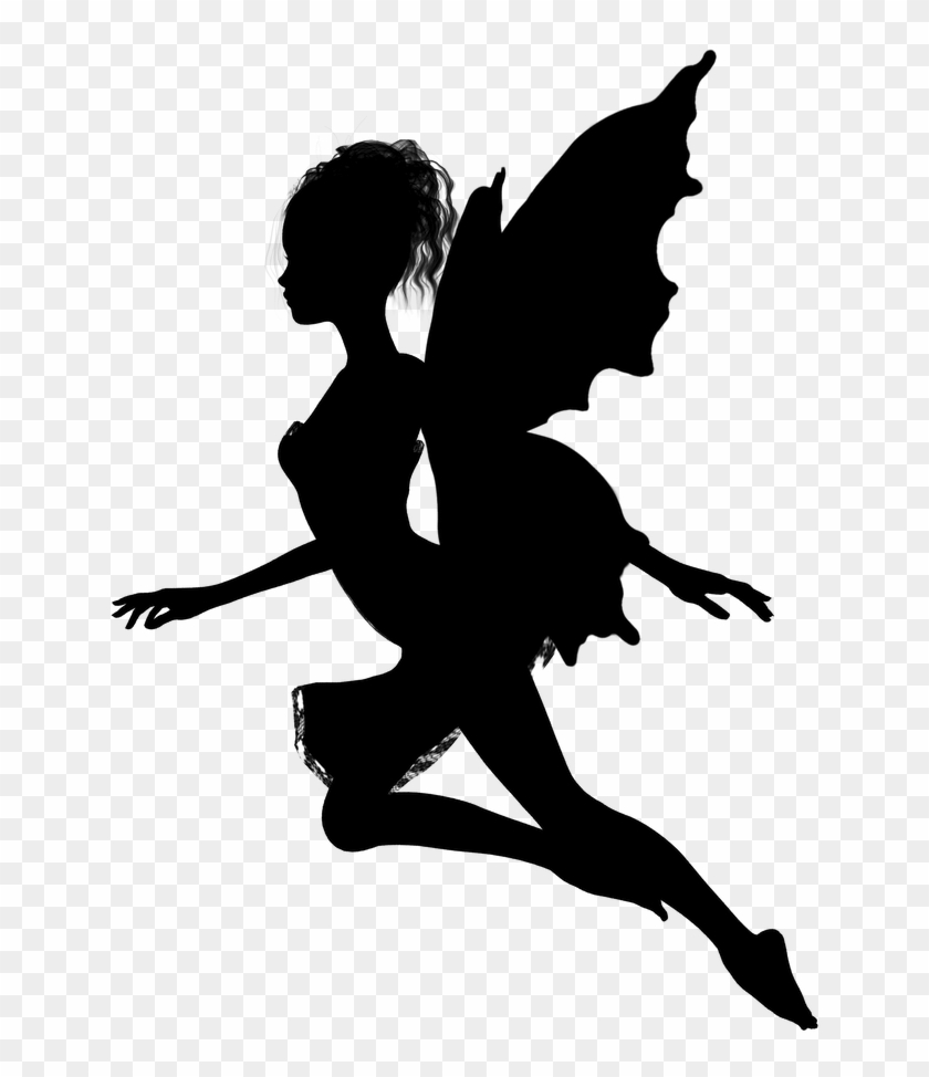 Images Of Fairy Silhouettes - Magical Fairies Wall Sticker #902947