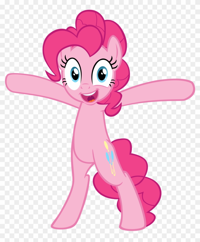 Pinkie Pie Wanna Hug You By Lazy Joe-d52lvr6 - Mlp Pony Standing Up #902992