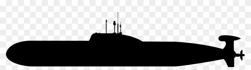 Navy Ship Silhouette Clip Art Imgkid - Black And White Submarine Clipart #903012