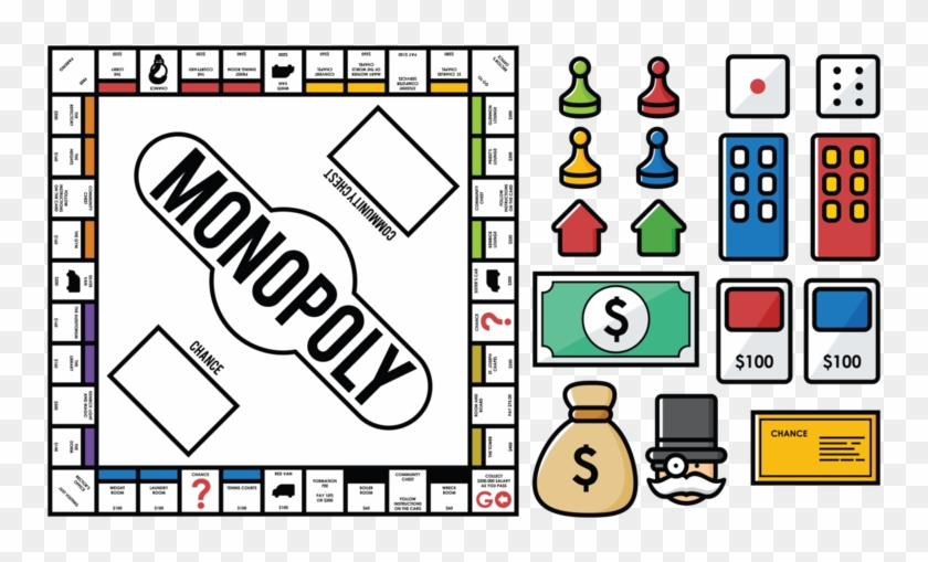 Monopoly Board Vector #903079
