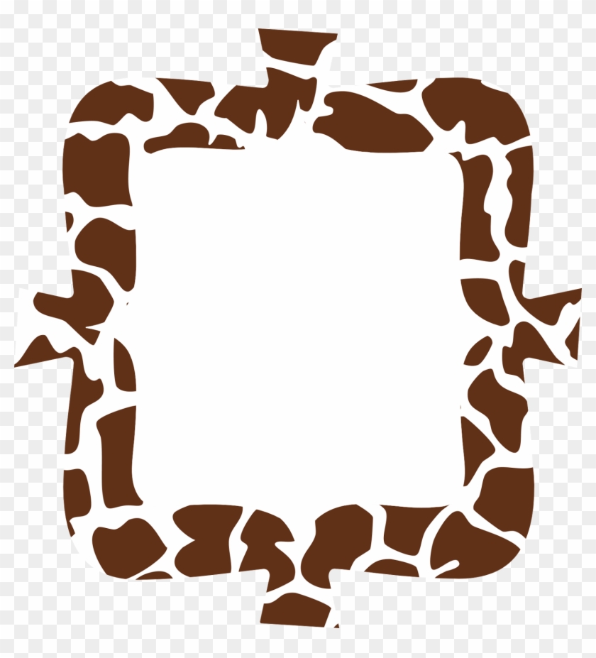 A Sale And A Freebie It Must Be Back To School Time - Animal Print Frame Png #903103