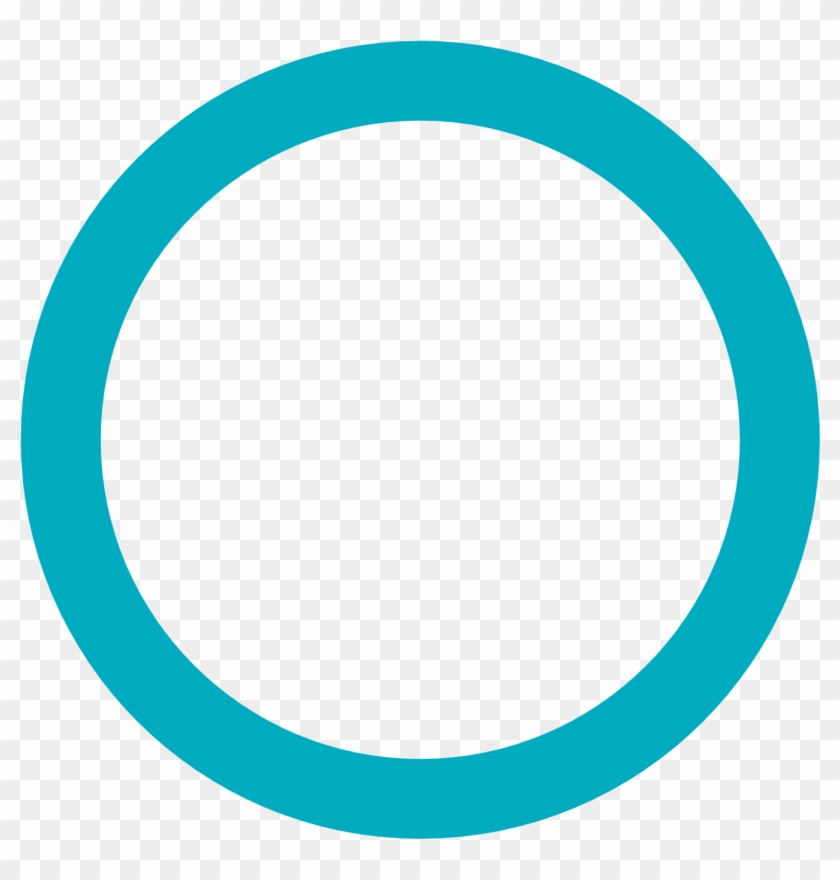 Circle Clipart Colored Circle - Blue Number 3 Png #903165