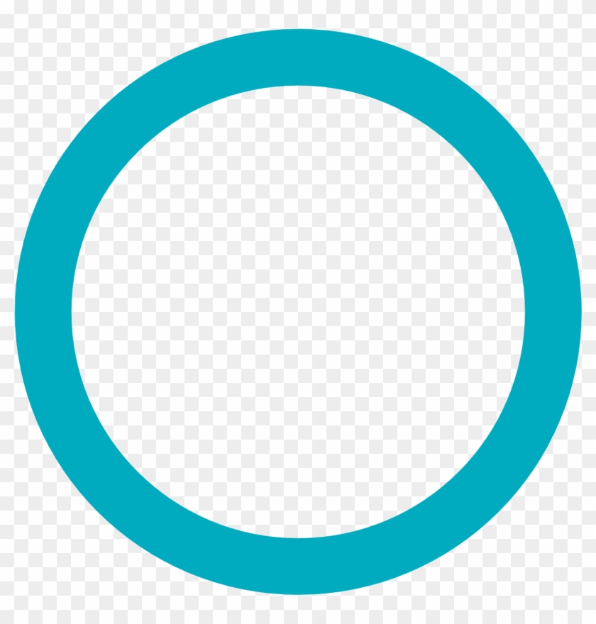 Circle Clipart Colored Circle - Blue Number 3 Png #903165