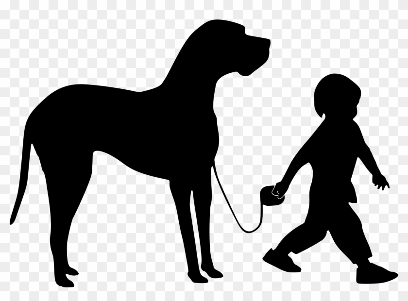 Dog Poop X89anr Clipart Couple Walking Dog 1 Boy Walking - Dog And Boy Png #903168