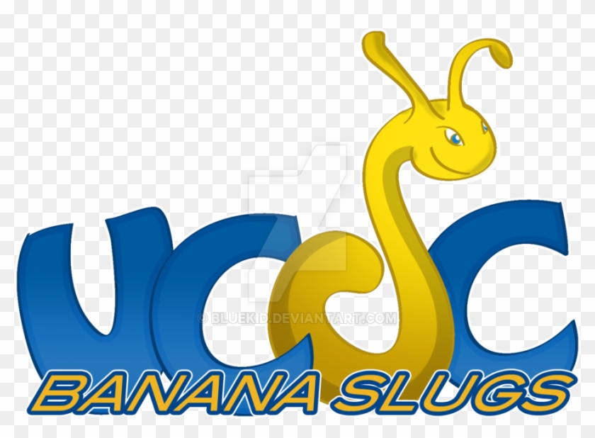 Ucsc Slugs By Bluekid - Uc Santa Cruz Banana Slugs Logo #903190