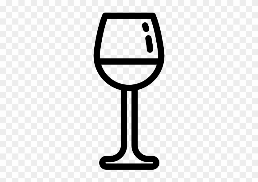 Wine Glass Free Icon - Copa De Vino Cartoon #903198