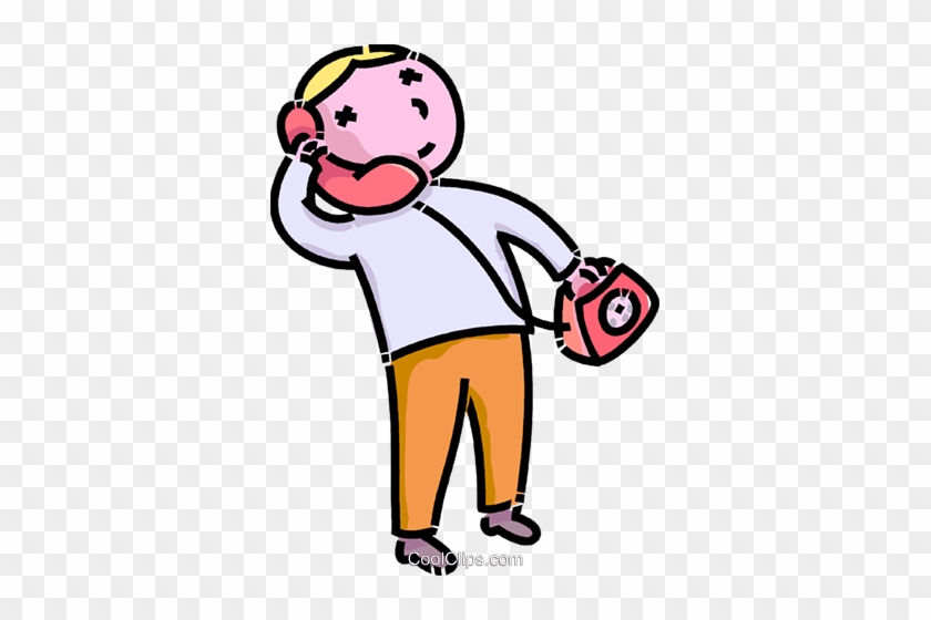 Teen Boy Phone - Talking On The Phone Clipart Png #903240