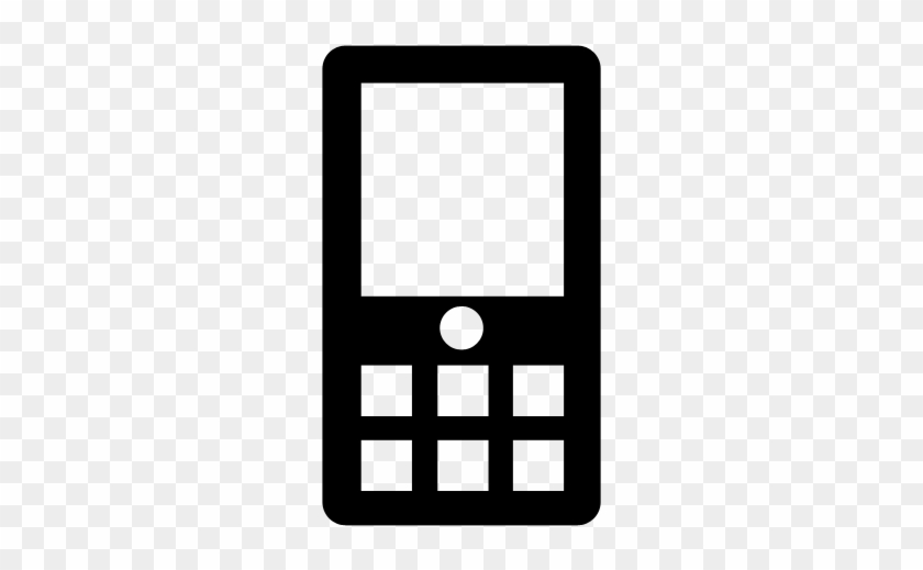 Mobile Phone Symbol Vector - Cell Phone Vector Free Download #903243