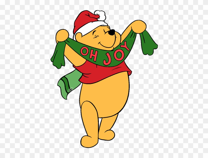 Lama Clipart Christmas - Winnie The Pooh Christmas #903266