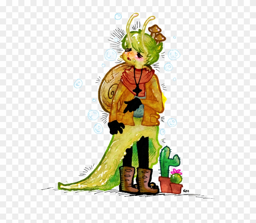 Slug Boy By Theevilchiquite - Illustration #903309