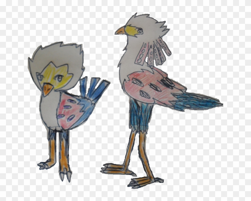 Secretary Bird Fakemon By Flyffel - Secretary Bird Pokemon #903317